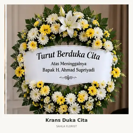 Krans Bunga Duka Pahandut